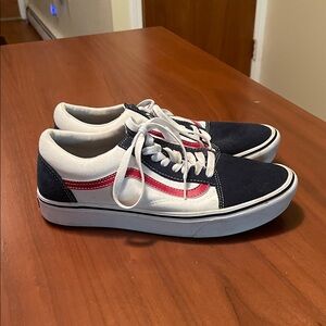 Vans Classic Navy and Red Men's Sneakers
